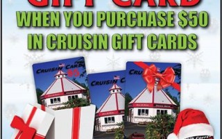 Gift Card Holiday Promo