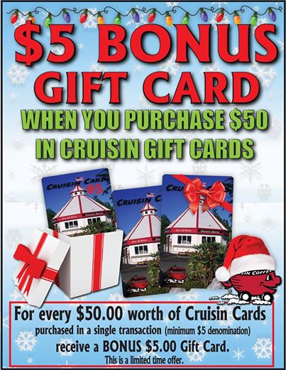 Gift Card Holiday Promo